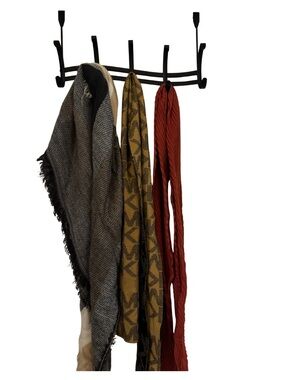 Stylish Neutral & Rust Scarf Set